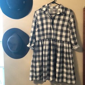 ASOS Dresses - ASOS plaid babydoll dress ASOS Dresses - ASOS plaid babydoll dress